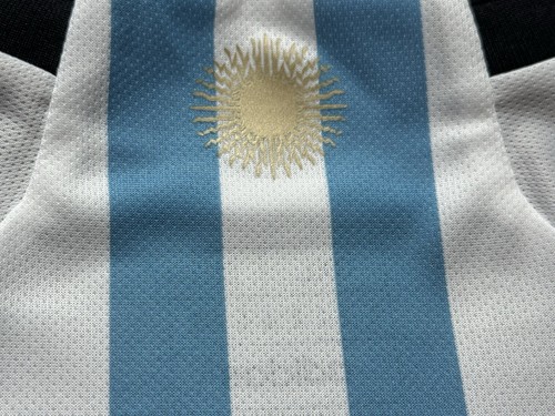 2022/23 Argentina Home Jersey #10 Messi Medium World Cup Champions 3 STAR kit - Picture 21 of 21