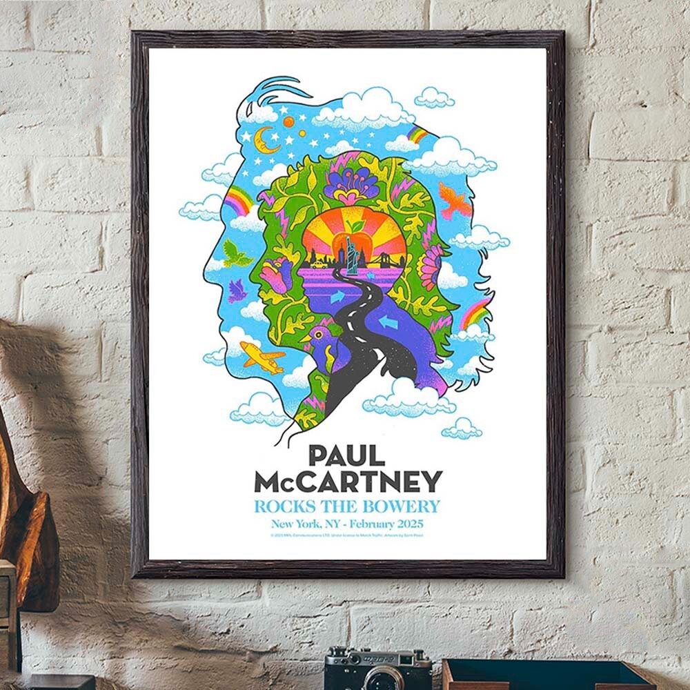 Paul McCartney Rocks Bowery Poster for Surprise NYC Show