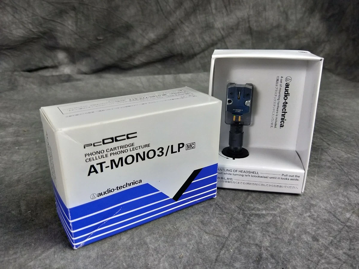 Audio-Technica AT-Mono 3/LP MC Cartridge w/ Original Box From Japan