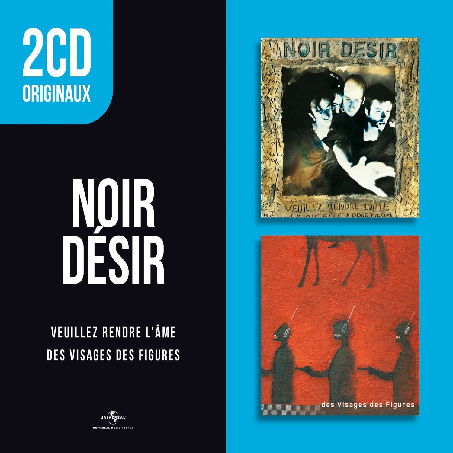 Noir Desir Originaux : Veuillez Rendre l'Âme/des Visages des Figure (CD)