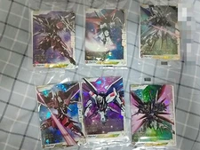 china Pizza Hut & Bandai QMSV Seed Limited Freedom & Justice Gundam card of 6
