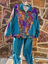 Vintage Jennifer Moore Windbreaker Tracksuit. Great Condition. Rare.