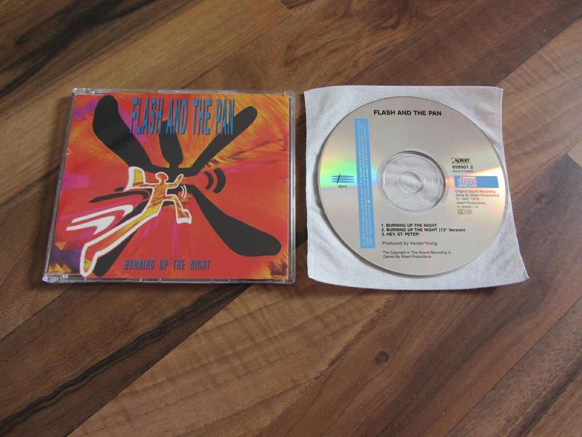 FLASH AND THE PAN Burning Up The Night OOP 1992 EUROPEAN CD