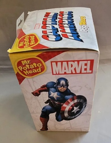 Captain America Mr. Potato Head Poptaters Collectors Edition Unopened Retired - 第 4/6 張圖片