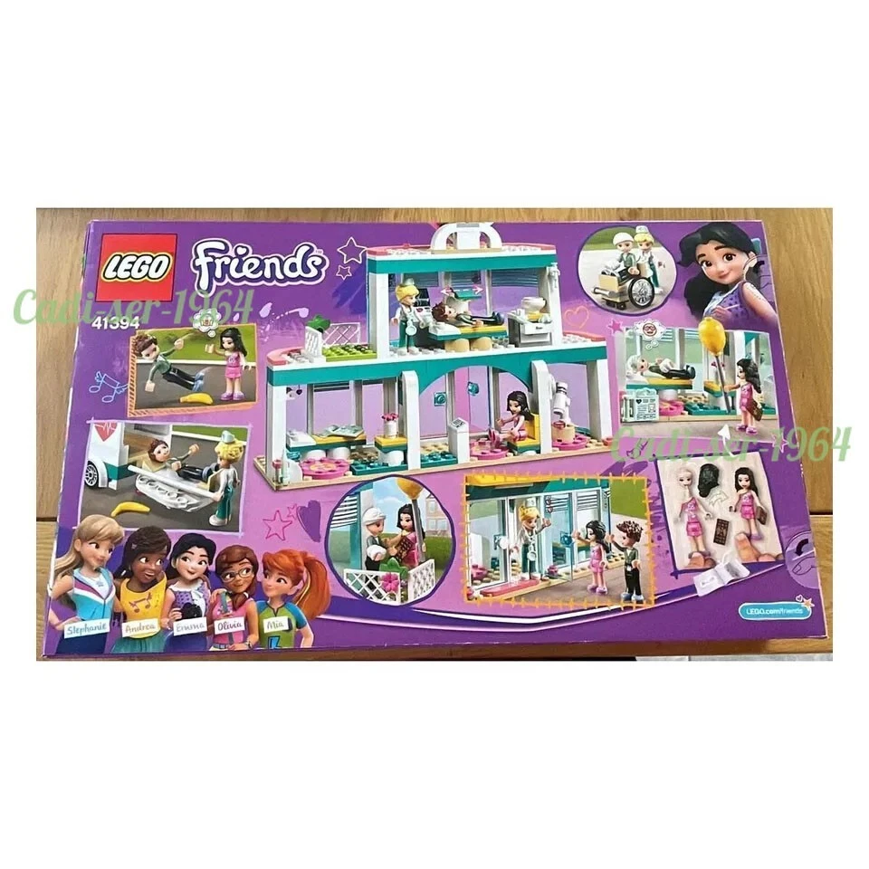 Lego Friends 41394 Heartlake City Hospital Children's Lego Set DISCONTINUED NEW - Image 2 of 4