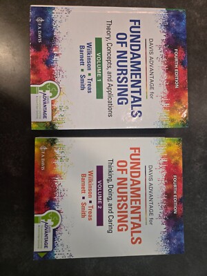 Davis Advantage Fundamentals of Nursing Fourth Edition Vol. 1 & 2