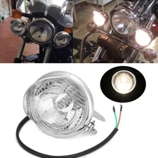 1PC Passing Spot Fog Light Headlight for Yamaha V Star 650 XVS650 XVS650A 950