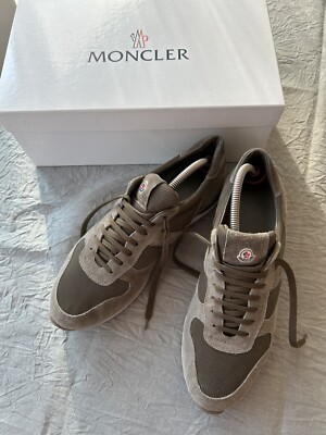 Original MONCLER Schuhe Sneaker Grün Größe 43 OVP