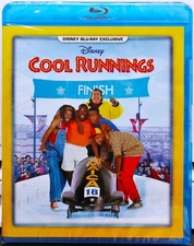 Cool Runnings (Blu-ray, 2017) Jamaican Olympic Bobsled Team Disney, NEW RARE OOP