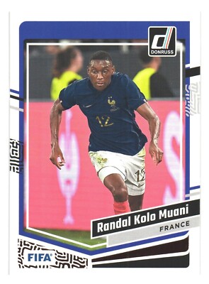 2023-24 Panini FIFA Donruss Soccer France Randal Kolo Muani