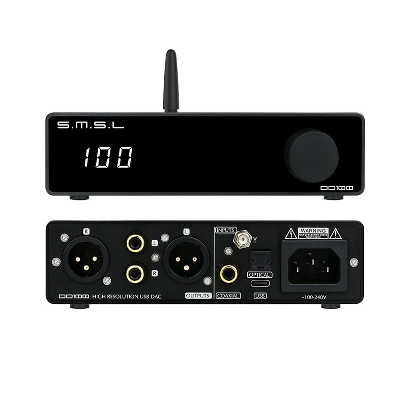 ポータブルプレーヤー S.M.S.L DO100 ES9038Q2Mx2 SMSL DO100 Decoder DSD Hi-Res DAC ES9038Q2Mx2 LDAC