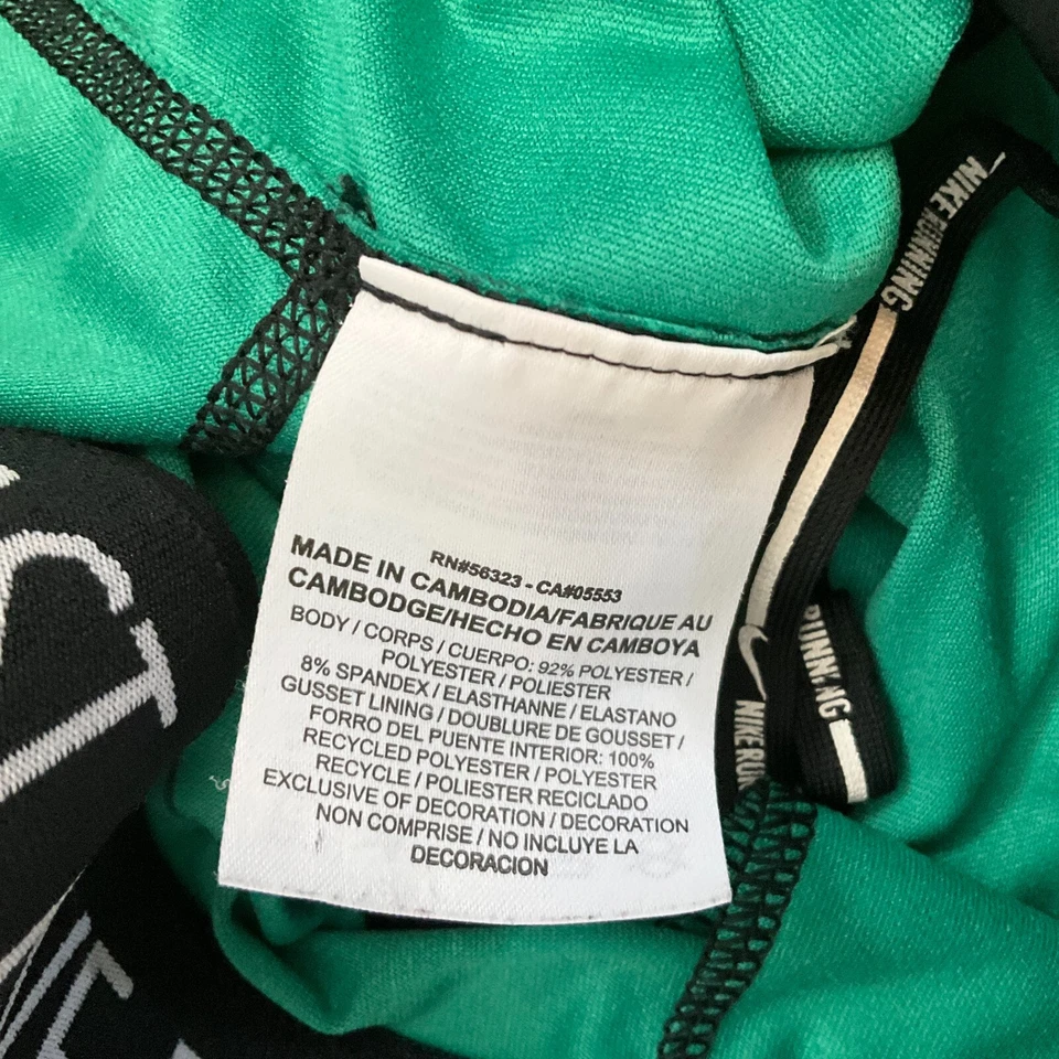 Medias recortadas para correr Nike XS Dri-Fit para mujer entrepierna 19,5" bolsillo con cremallera Foto 4 de 4