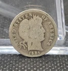 1904 Barber Silver Dime 10c Ten Cent US Coin