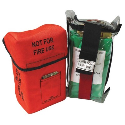ANCHOR INDUSTRIES 9003020 Training Fire Shelter,Orange,Regular 8FA84