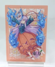 Touhou Project No.18 Hatano Kokoro Clear Cards Daiso From Japan