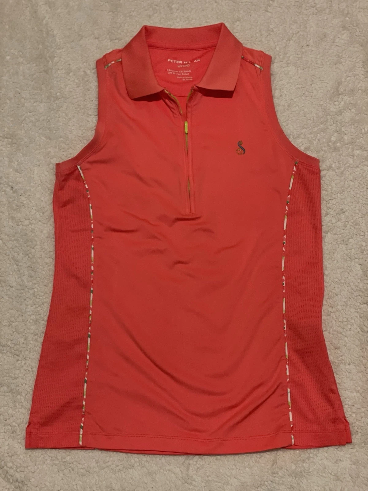 Peter Millar UPF 50 + Sun Protect Size Small Sleeveless