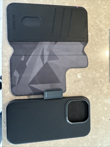 iPhone Case Decoded Folio Detachable Wallet For Apple iPhone 14 Pro 6.1" (Black) - Photo 10 sur 10