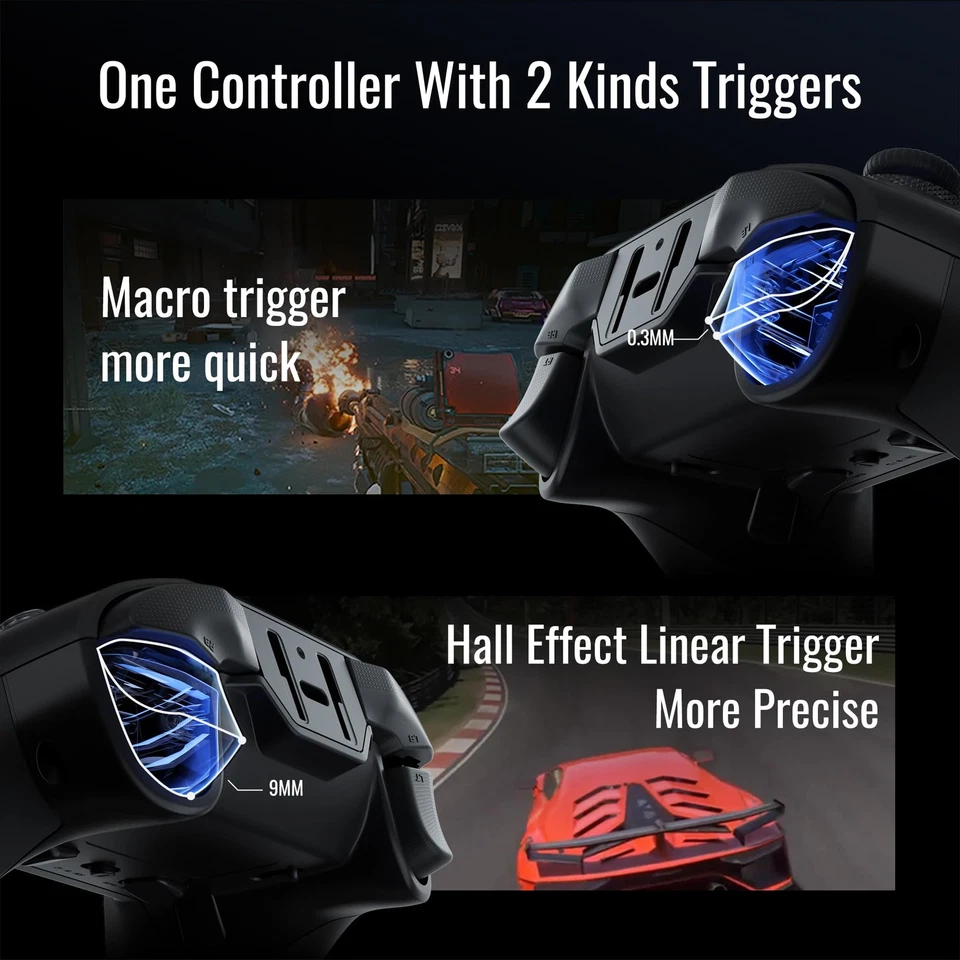 Vader 4 Pro PC Controller Force Adjustment Lever Joystick, Hall & Micro Trigg... - Image 3 of 4