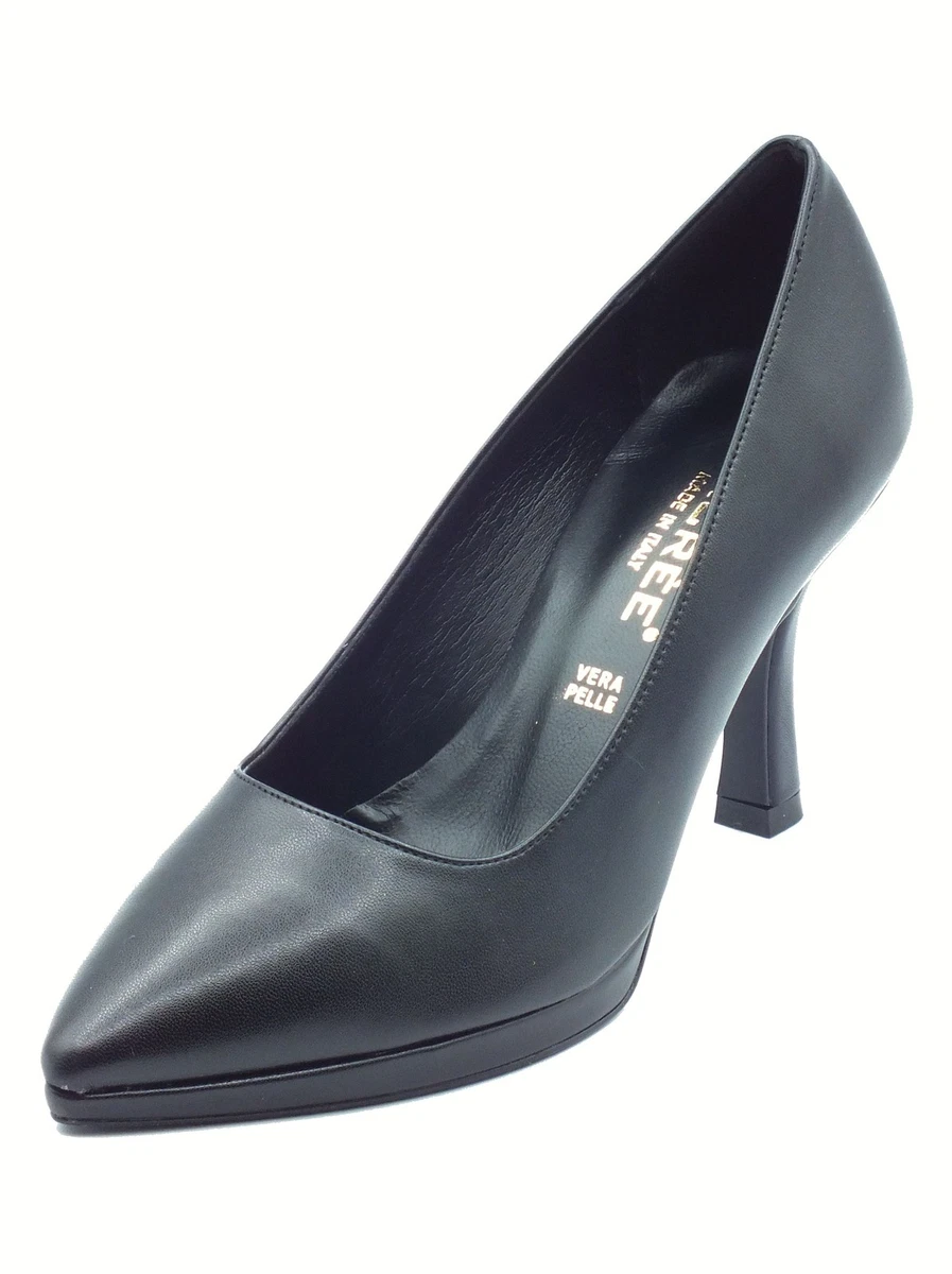 Escarpins Noirs à Talons - Sandales Décolletées En Satin - Taille 35 - Occasion Très Bon état