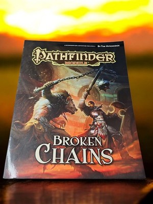  Pathfinder Module Broken Chains RPG Paizo OGL 3.5