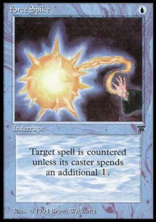 MTG English Force Spike Light Play Normal Legends