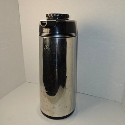 MCM Elephant Zojirushi Thermal Carafe 1.6L Stainless Steel Air Pot Made Japan