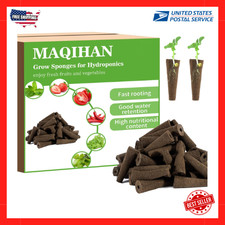 50 Pack Grow Sponges Seed Pods Kit for AeroGarden Plant Seed Starters Sponges 0.28 per gallon