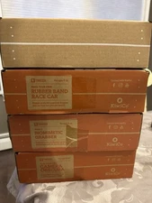 Lot of 4 Kiwi Co Tinker Crate Levitating Lantern Camera Obscure Race Car + 1 New