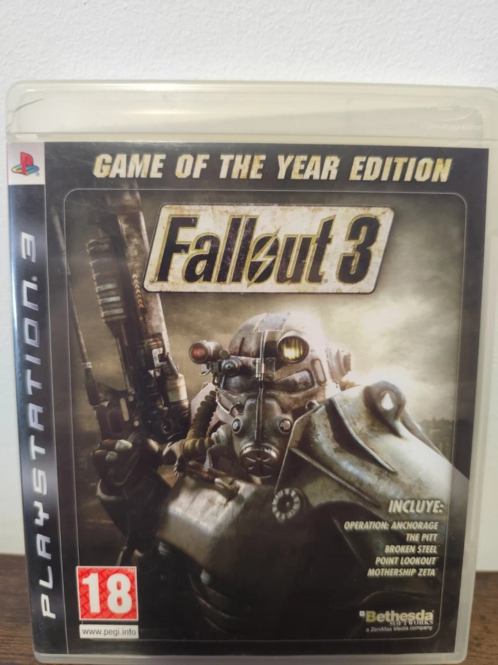 FALLOUT 3 GAME OF THE YEAR EDITION PLAYSTATION 3 PS3 PAL ESPAÑA GOTY, foto 1 de 3