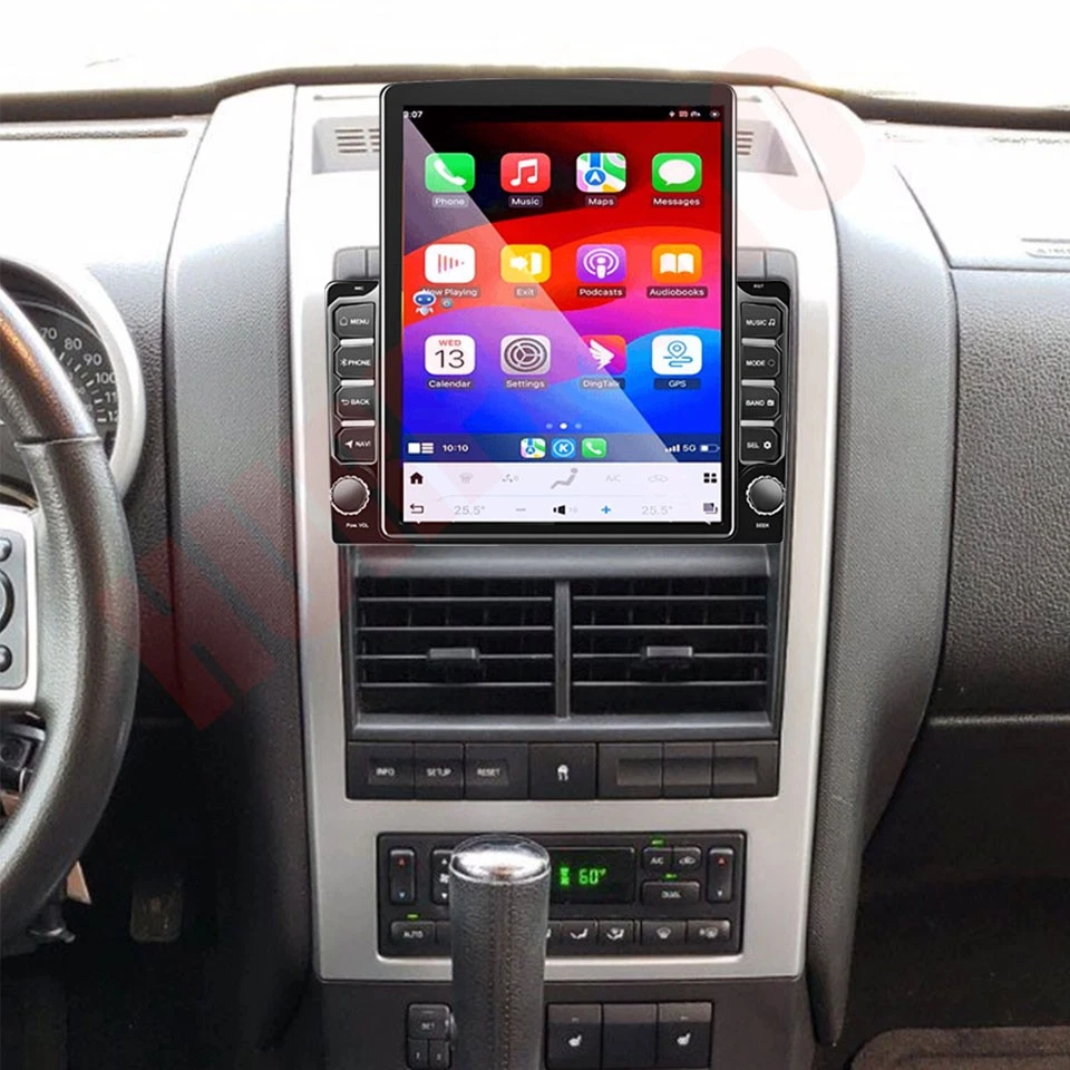 9.7'' For Mercury Mountaineer 2007-2010 Car Radio Android 14 CarPlay GPS Navi BT - Imagem 2 de 4