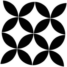 Black Starlight Peel Stick Floor Tiles, FP3301 12"L x 12"W x 0.06"T