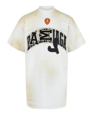 Balenciaga Mens Oversized Embroidered Skater T-Shirt | eBay