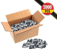 2000Pcs Banding Strapping Clips for 1/2" Strap Width Polyester (PET) Strapping