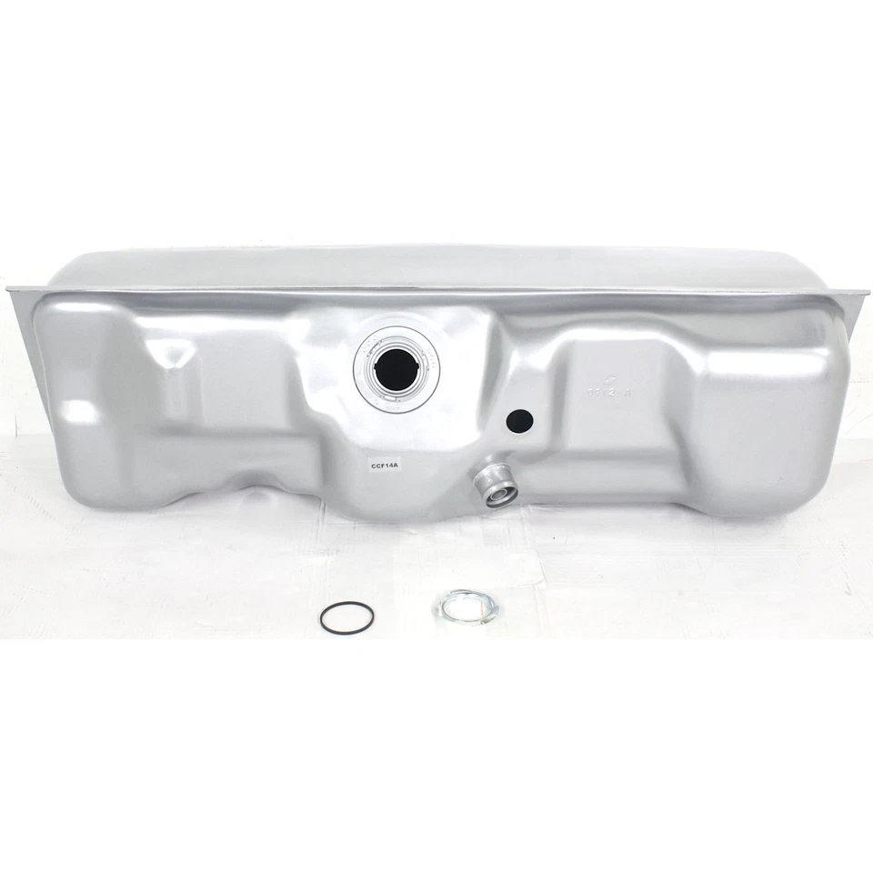 Tanque de gasolina de montaje lateral de 16 galones para Ford F-150 F-250 1980-84 y F-250 plateado Foto 3 de 4