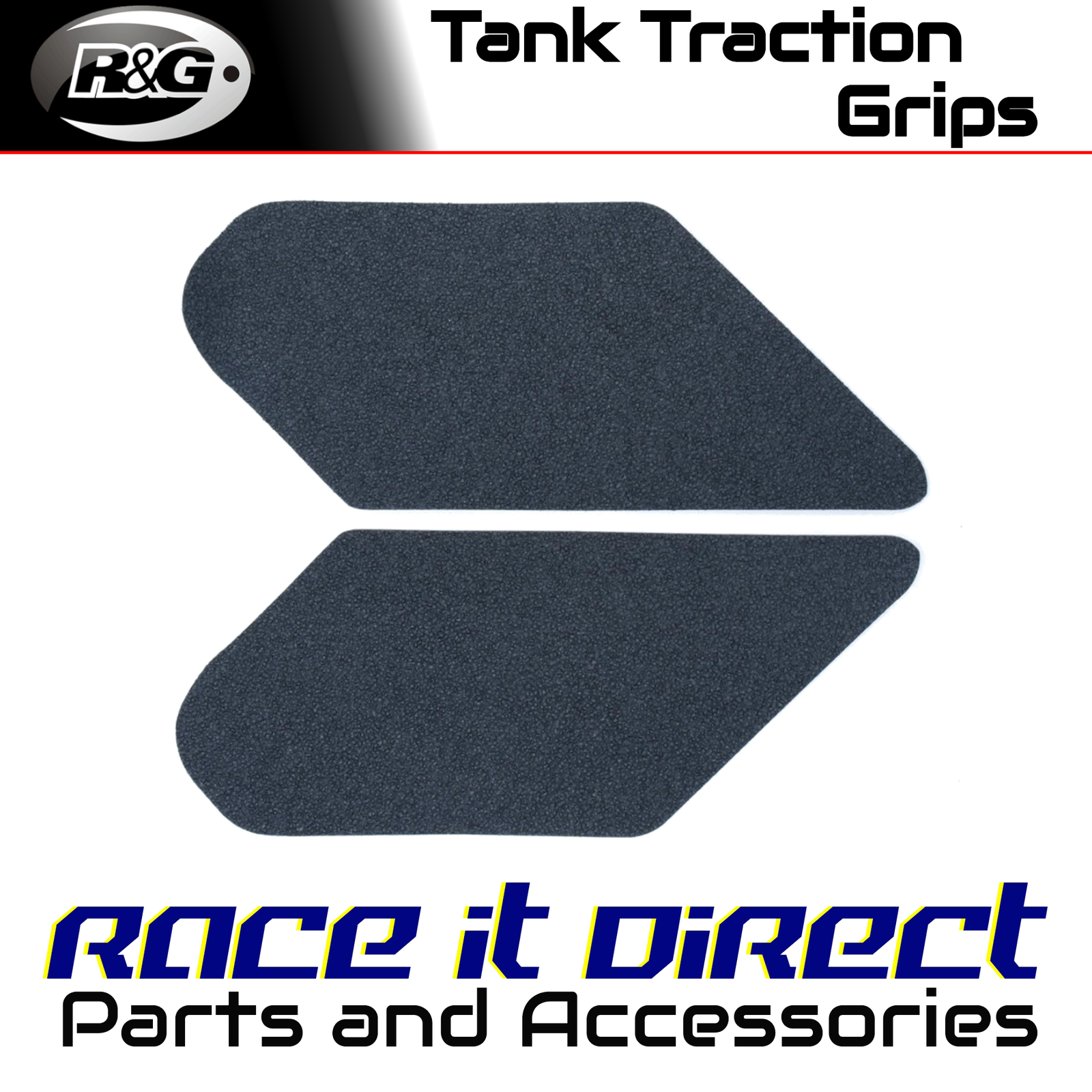 Tank Traction Grips for Ducati Monster 1200 2014-2016 Clear R&G