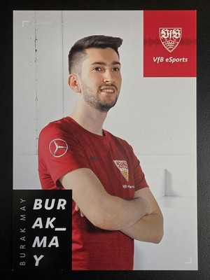 Burak ''Burak_May'' May unsignierte Autogrammkarte VfB Stuttgart eSport 2019/20