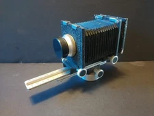 MULTISCOPE BELLOWS EXAKTA Mount w Aetna Dorit 1:4,5/105 4.5-22 App Lens GERMANY