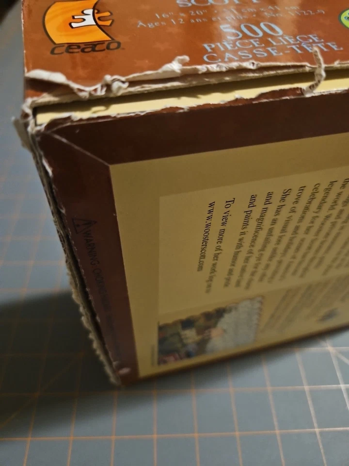 Jane Wooster Scott Puzzle 500P Wonders of Our Nation Corkboard Complete - Image 4 of 4