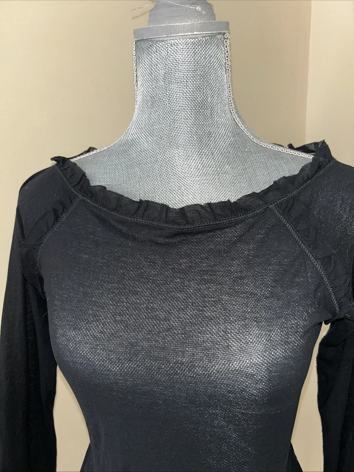 Blusa para mujer de SONYA RYKIEL con pajarita y rifa alrededor del cuello y Sl. Foto 2 de 4