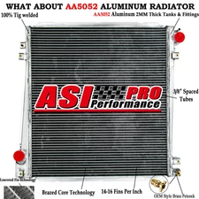 Aluminum Radiator fits 2002-05 Ford Explorer Mercury Mountaineer 4.0  4.6L MT