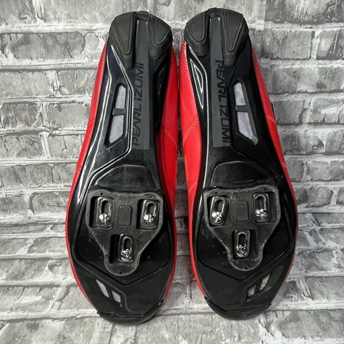 Pearl Izumi Quest Road Cycling Shoes Size US 10 EU 44 Red Biking - Picture 4 of 5