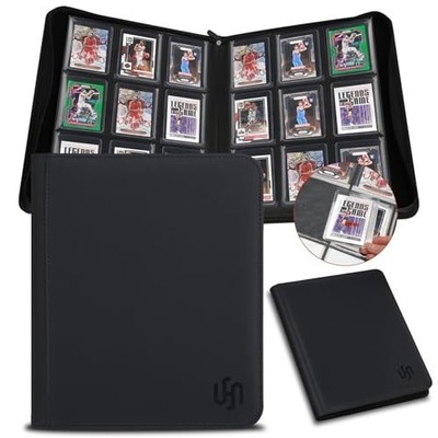 Toploader Binder Holds 288 Toploaders 9 Pocket Top Loader Binders for 3 x 4''