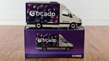 Corgi 1/64 Scale Mercedes Benz Sprinter Ocado Van Grape Boxed Diecast Model VGC