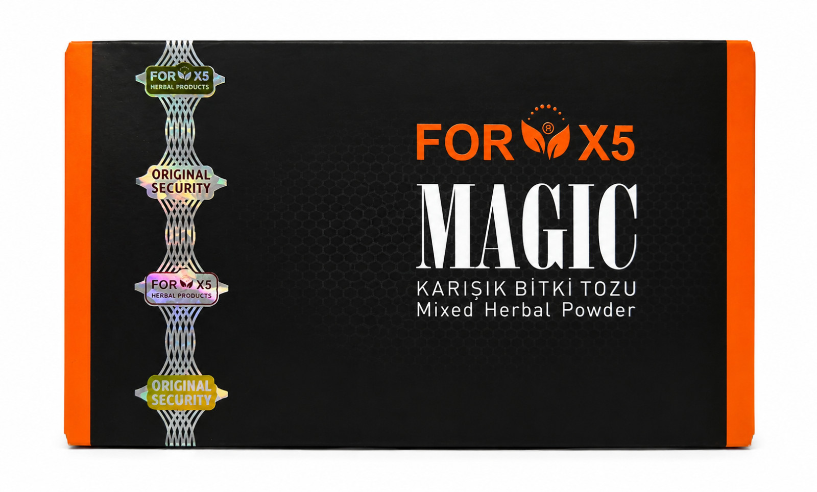 FORX5 Magic Milk Mixta Herbal Bebida Polvo Original 30 Sobres
