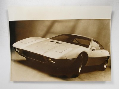 Ford GT70 Aerodynamic Wedge Concept Car Prototyp Turin Motor Show 1971 Foto