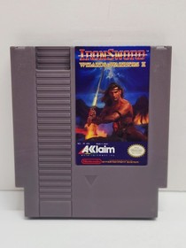 IronSword: Wizards & Warriors II Nintendo NES Complete CIB Tested