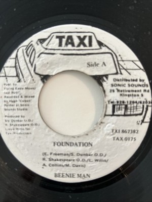 45-Beenie Man -Foundation B- The Taxi Gang - Beardman Beat - Taxi - Jamaica