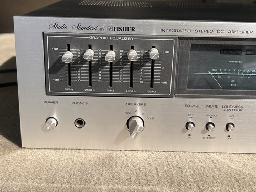 Fisher Integrated DC Stereo Amplifier CA-2120 Tuner Aux Phono Equalizer - Bild 18 von 20
