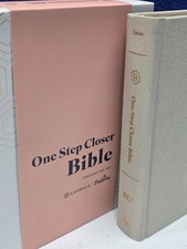 One Step Closer Bible NLT - Warm Gray Cloth O...
