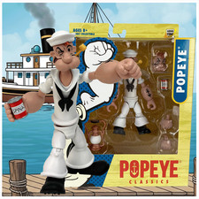 Popeye White Sailor Suit - Popeye Classics Action Figure: Boss Fight Studio Llc